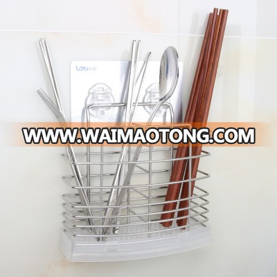 Stainless Steel Knife Fork Spoon Holder Kitchen Chopstick Rack