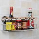 wholesale stainless steel kitchen commercial spice rack with high quality